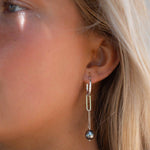 Tahitian Pearl Earrings ~ 14k Gold Filled, Rose Gold Filled or Sterling Silver 925 ~ Hoop ~ Jewelry ~ Natural ~ Organic ~ Everyday ~ ME220