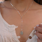 Teal Chalcedony Necklace ~ Sterling Silver 925 or Gold Filled - Maresia Jewelry