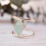 Teal Chalcedony~Sterling Silver 925~MR114A - Maresia Jewelry