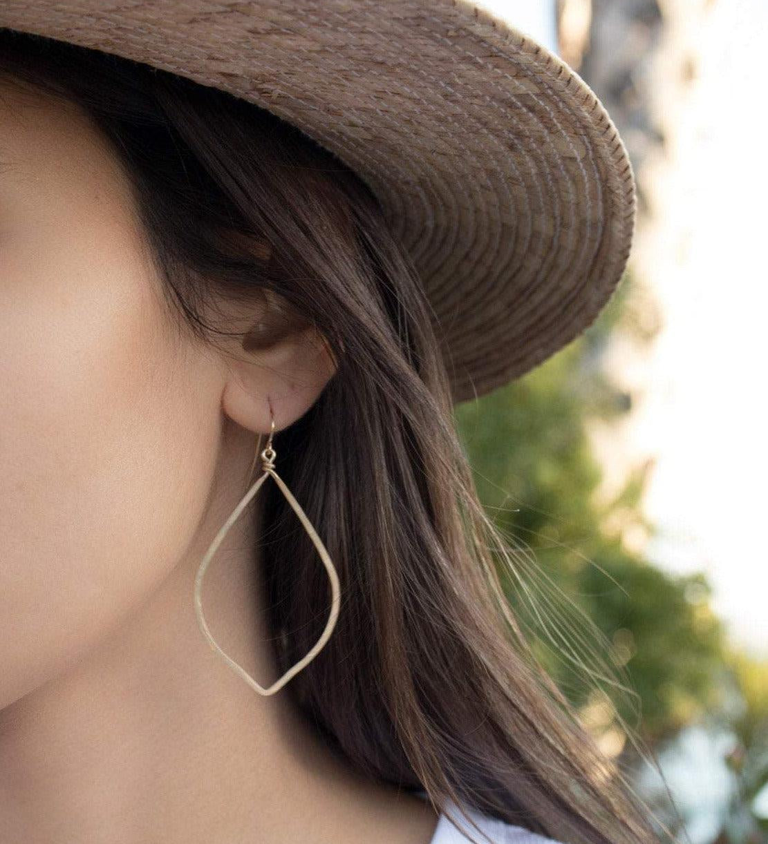 Tear Drop  Earrings ~ Gold Filled~ ME131 - Maresia Jewelry