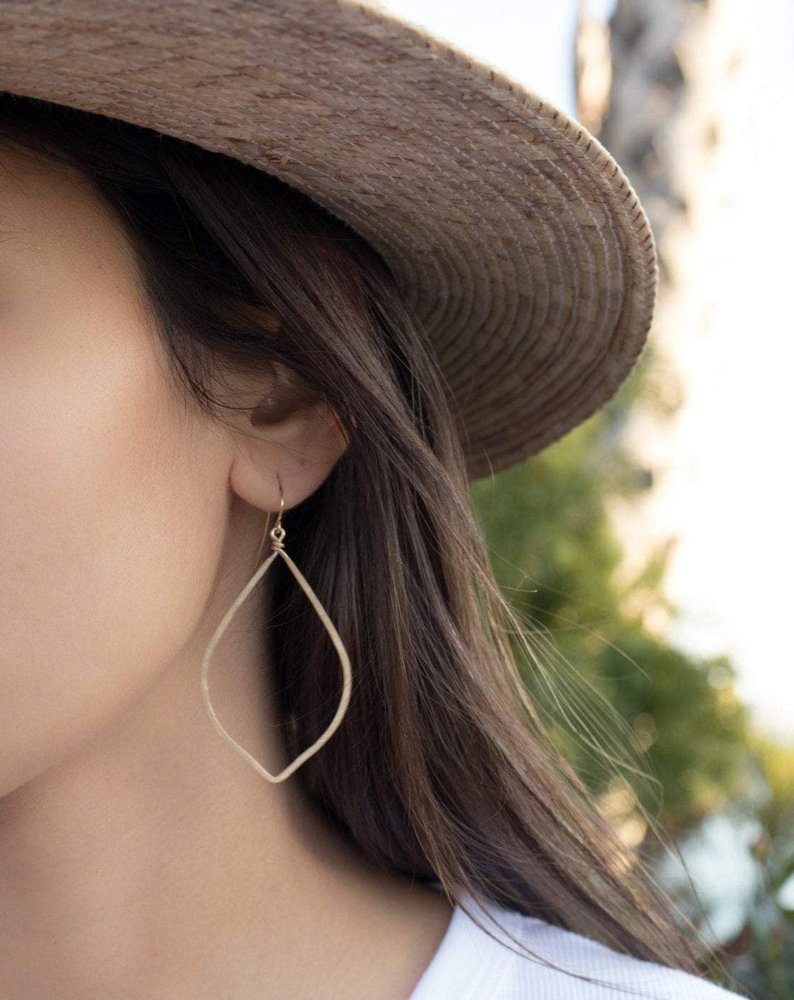Tear Drop  Earrings ~ Gold Filled~ ME131 - Maresia Jewelry