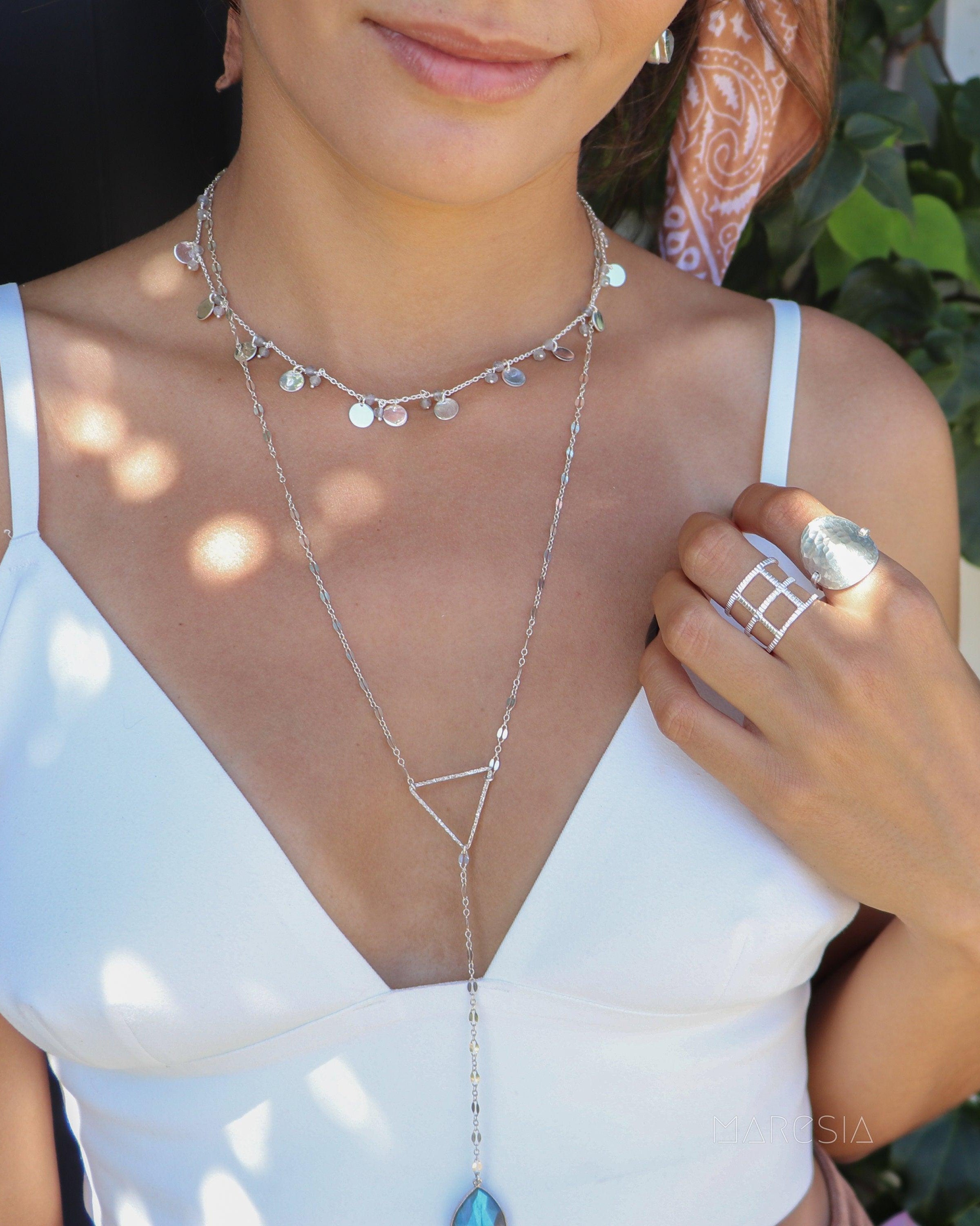 Textured Ring ~ Sterling Silver 925 ~MR145A - Maresia Jewelry