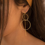 Threader Earrings ~ 18k Gold Plated ~ME095 - Maresia Jewelry