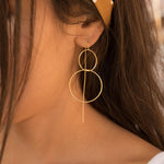 Threader Earrings ~ 18k Gold Plated ~ME095 - Maresia Jewelry
