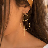 Threader Earrings ~ 18k Gold Plated ~ME095 - Maresia Jewelry