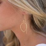 Threader Earrings ~ 18k Gold Plated or Silver Plated~ ME027 - Maresia Jewelry