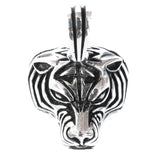 Tiger Men's Pendant ~ Sterling Silver 925 ~ - Maresia Jewelry