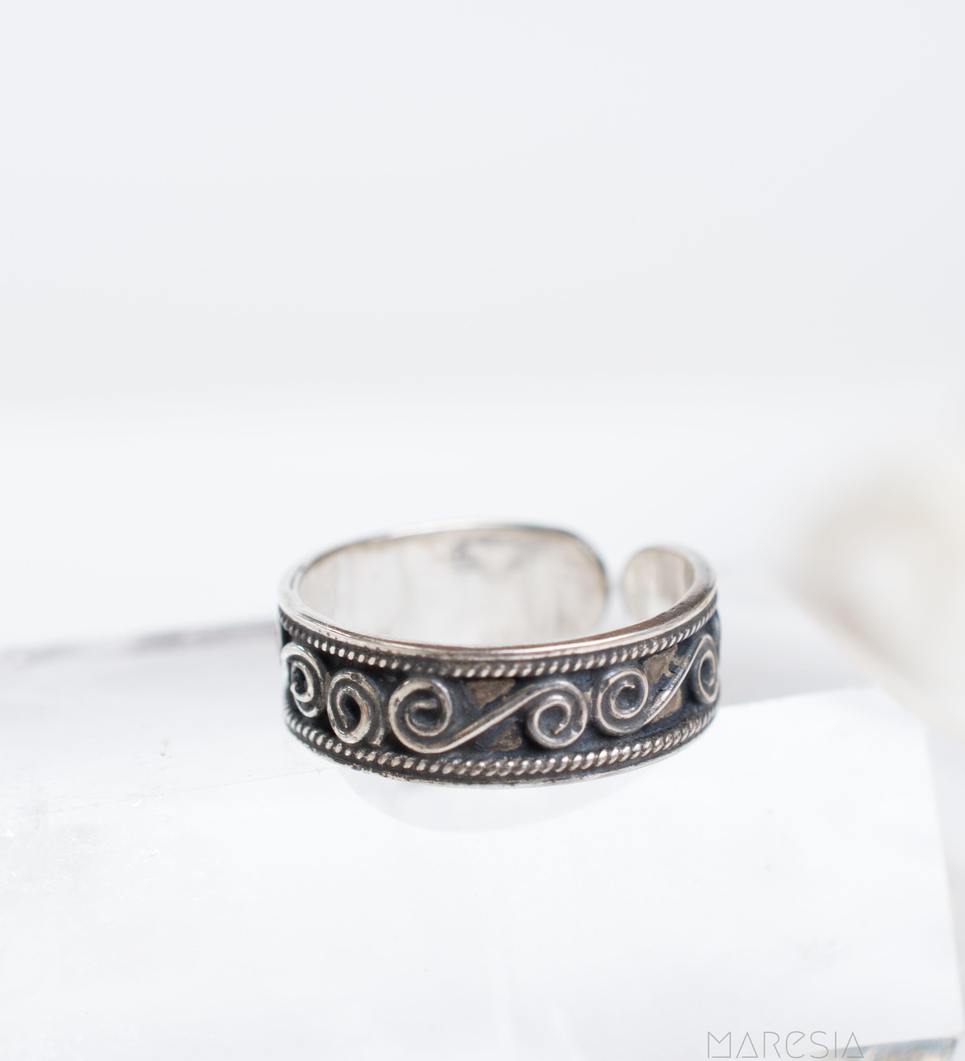 Toe Ring ~ Sterling Silver 925~ SMT009 - Maresia Jewelry