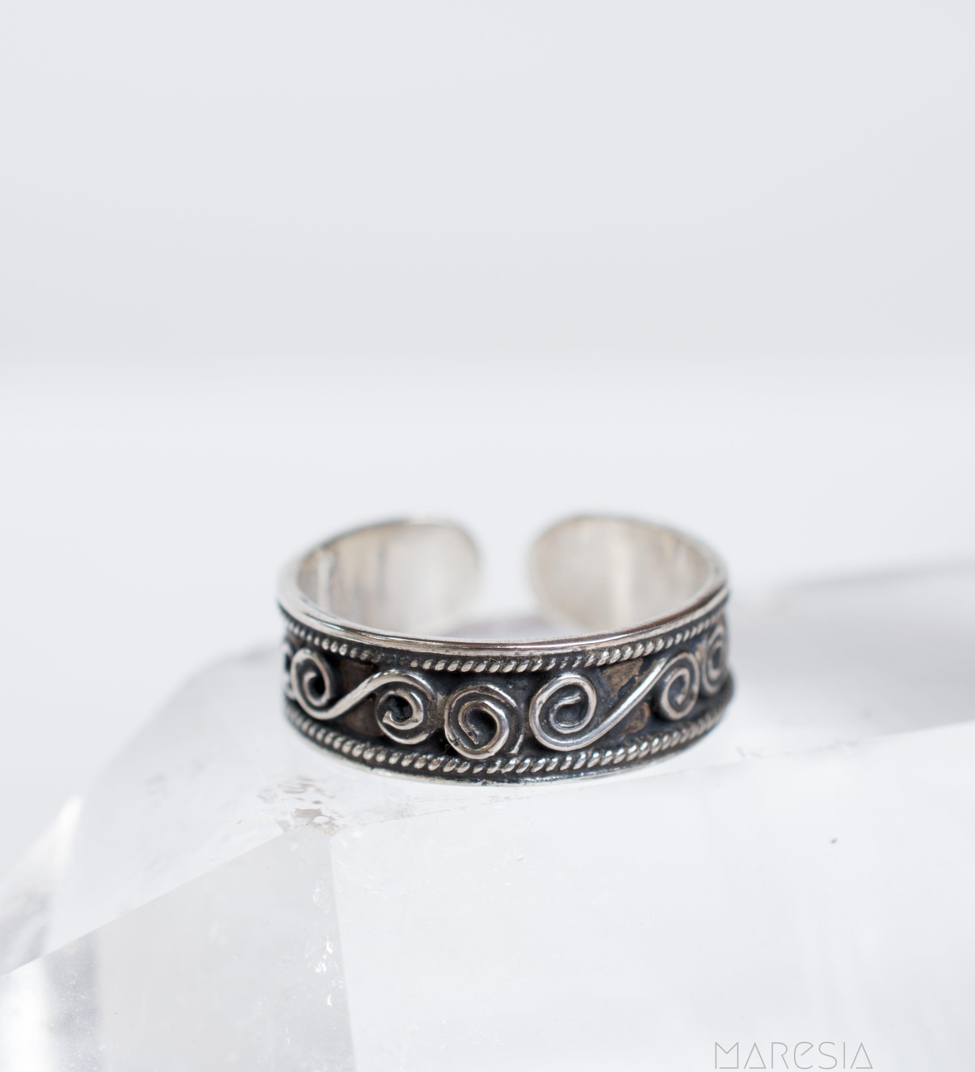 Toe Ring ~ Sterling Silver 925~ SMT009 - Maresia Jewelry
