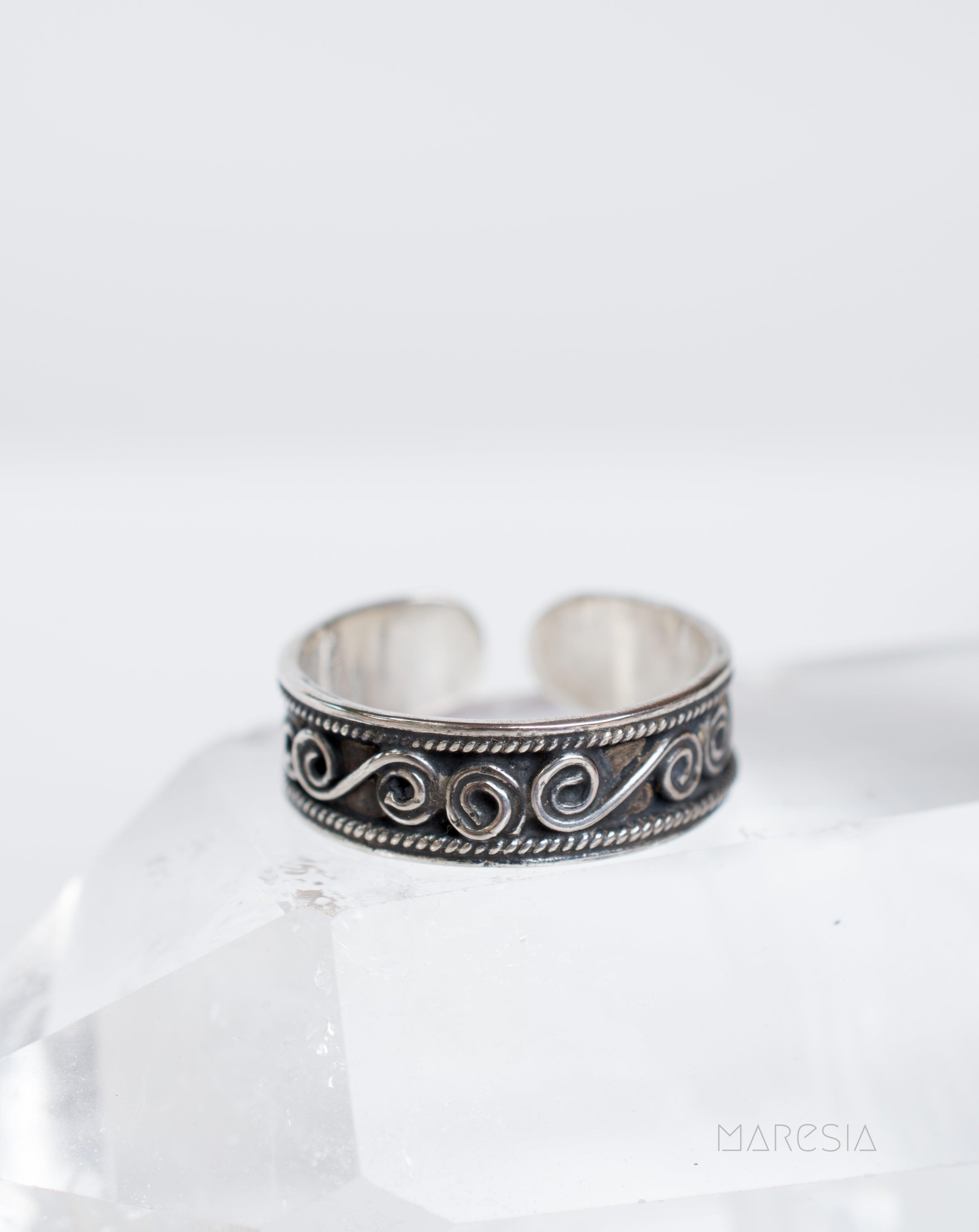 Toe Ring ~ Sterling Silver 925~ SMT009 - Maresia Jewelry