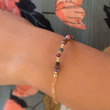 Tourmaline Bracelet ~ Gold Filled or Sterling Silver 925 ~ MB016 - Maresia Jewelry