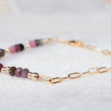 Tourmaline Bracelet ~ Gold Filled or Sterling Silver 925 ~ MB016 - Maresia Jewelry