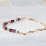 Tourmaline Bracelet ~ Gold Filled or Sterling Silver 925 ~ MB016 - Maresia Jewelry