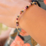 Tourmaline Bracelet ~ Gold Filled or Sterling Silver 925 ~ MB016 - Maresia Jewelry