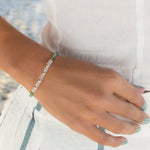 Turquoise & Moonstone Bracelet ~ Gold Filled or Sterling Silver 925  ~ MB003 - Maresia Jewelry