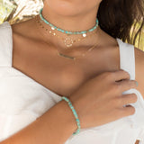 Turquoise Bracelet ~ Gold Filled or Sterling Silver 925 ~ MB004 - Maresia Jewelry