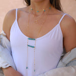 Turquoise Choker ~ Sterling Silver 925 or Gold Filled - Maresia Jewelry