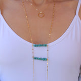 Turquoise Choker ~ Sterling Silver 925 or Gold Filled - Maresia Jewelry