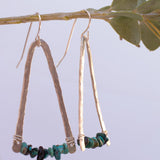 Turquoise Earrings ~ Sterling Silver 925 - Maresia Jewelry