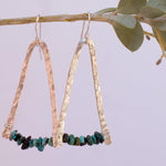 Turquoise Earrings ~ Sterling Silver 925 - Maresia Jewelry