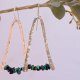Turquoise Earrings ~ Sterling Silver 925 - Maresia Jewelry