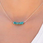 Turquoise necklace~ Sterling Silver 925 - Maresia Jewelry