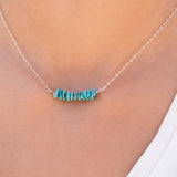 Turquoise necklace~ Sterling Silver 925 - Maresia Jewelry
