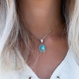 Turquoise Pendant ~ Sterling Silver 925 - Maresia Jewelry