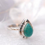 Turquoise Ring ~ Sterling Silver 925 ~MR008 - Maresia Jewelry