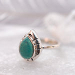 Turquoise Ring ~ Sterling Silver 925 ~MR008 - Maresia Jewelry