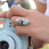 Turquoise Ring ~ Sterling Silver 925 ~MR113 - Maresia Jewelry
