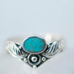 Turquoise Ring ~ Sterling Silver 925 ~ MR133 - Maresia Jewelry