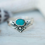 Turquoise Ring ~ Sterling Silver 925 ~ MR133 - Maresia Jewelry