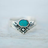 Turquoise Ring ~ Sterling Silver 925 ~ MR133 - Maresia Jewelry