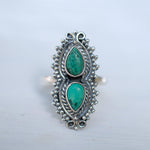 Turquoise Ring ~ Sterling Silver 925 ~MR140 - Maresia Jewelry