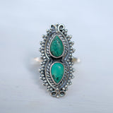 Turquoise Ring ~ Sterling Silver 925 ~MR140 - Maresia Jewelry