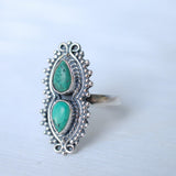 Turquoise Ring ~ Sterling Silver 925 ~MR140 - Maresia Jewelry