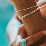 Turquoise Ring ~ Sterling Silver 925 ~ Handmade ~ Statement ~ Hippie ~ Bohemian ~ Jewelry ~Gift For Her ~Gemstone~December Birthstone~MR249