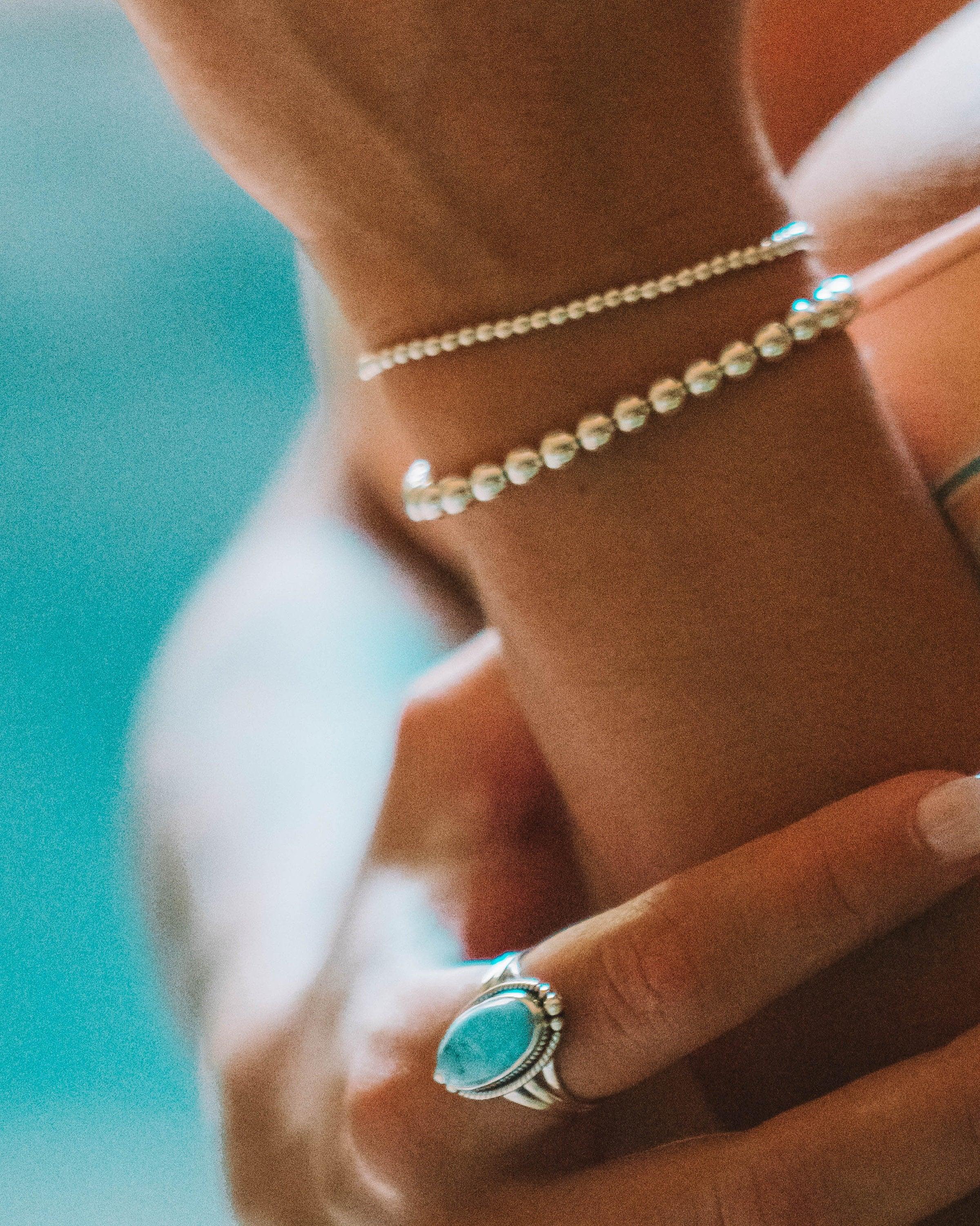 Turquoise Ring ~ Sterling Silver 925 ~ Handmade ~ Statement ~ Hippie ~ Bohemian ~ Jewelry ~Gift For Her ~Gemstone~December Birthstone~MR249