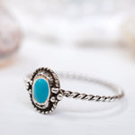 Turquoise Ring ~Sterling Silver 925~SMR024 - Maresia Jewelry