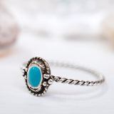 Turquoise Ring ~Sterling Silver 925~SMR024 - Maresia Jewelry