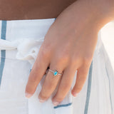 Turquoise Ring ~Sterling Silver 925~SMR024 - Maresia Jewelry