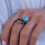 Turquoise Ring ~Sterling Silver 925~SMR142 - Maresia Jewelry