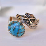 Turquoise Ring ~Sterling Silver 925~SMR142 - Maresia Jewelry
