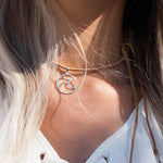 Wave Leather Choker ~ Sterling Silver 925 - Maresia Jewelry