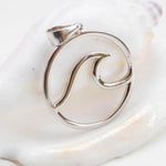 Wave Pendant ~ Sterling Silver ~ SMP049 - Maresia Jewelry