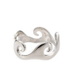 Wave Ring~ Sterling Silver 925~ SMR032 - Maresia Jewelry