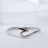 Wave Ring~ Sterling Silver 925~ SMR072 - Maresia Jewelry