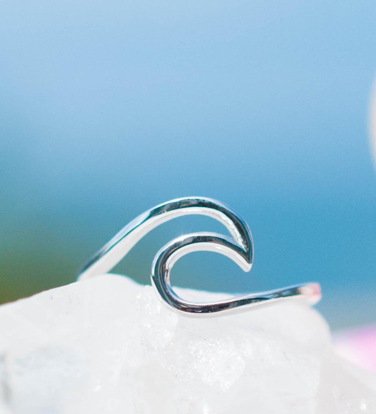 Wave Ring ~Sterling Silver 925~ MR005 - Maresia Jewelry