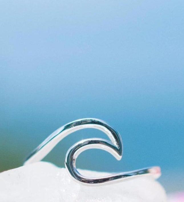Wave Ring ~Sterling Silver 925~ MR005 - Maresia Jewelry